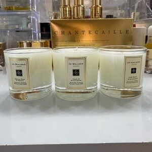 3 Jo Malone Lime Basil & Mandarin Scented Candle - Cream